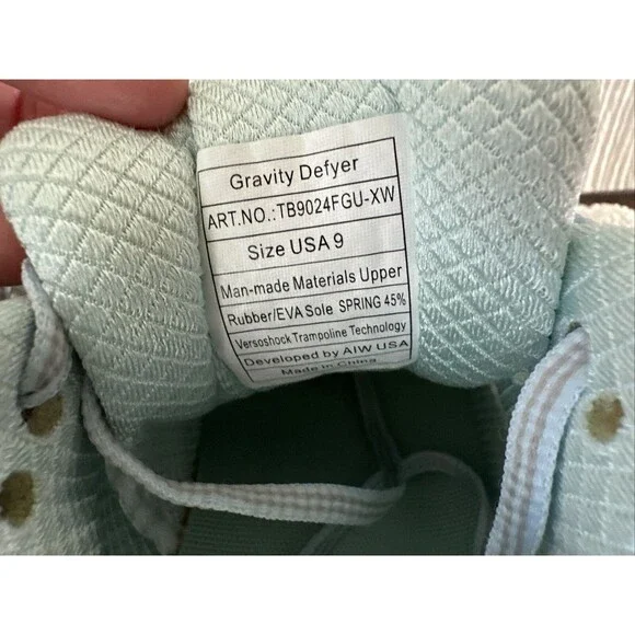 G-Defy Mighty Walk Athletic Shoes Women's Size 9 Gravity Defyer Grey Blue - Picture 9 of 13